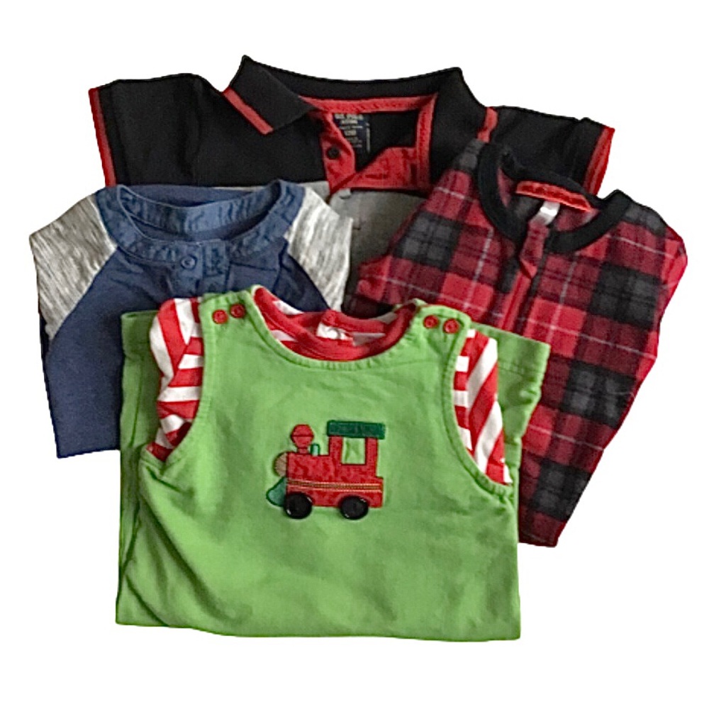 Boys Bundle 6-12 mos, 5 items Nursery Rhyme, BabyGap and more